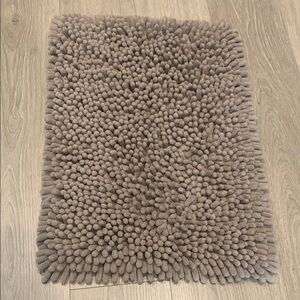 Plush Tan Bath Mat